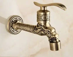 Кран садовий DECO 109J Бронза