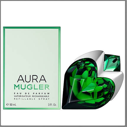 Thierry Mugler Aura Mugler Refillable Eau de Parfum парфумована вода 90 ml. (Т'єррі Мюглер Аура Рефіллебл), фото 2