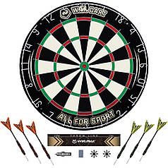 Дартс професійний із сизалю WinMax Match Play G491 45 см 6 дротиків