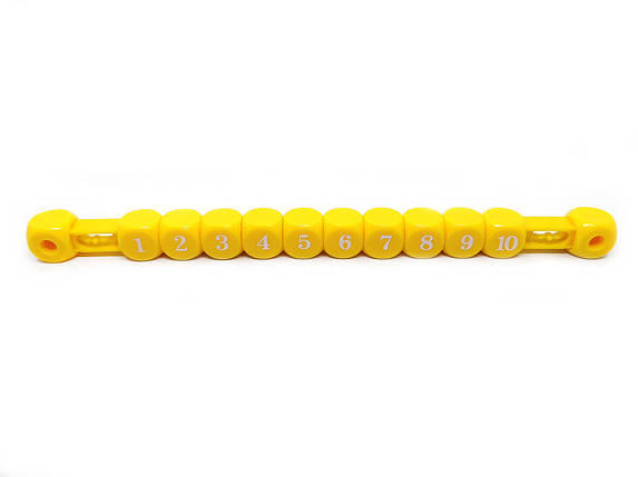 Рахівниця для настільного футболу жовта 1 шт., фото 1