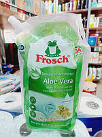 Гель для прання для чутливої шкіри з натуральним алое вера Фрош Frosch Aloe Vera 1,8 л (Німеччина)