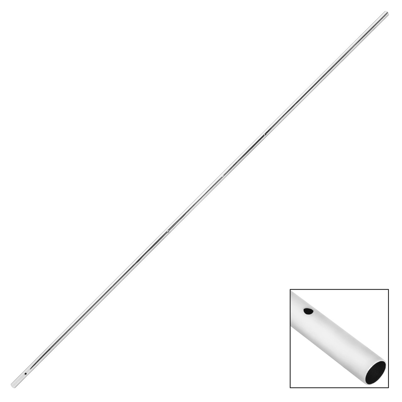 Прут для настільного футболу 12.7 мм на 2 отвори