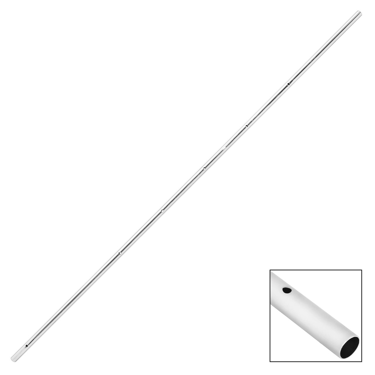 Прут для настільного футболу 12.7 мм на 5 отворів