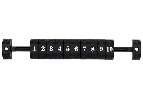 Рахівниця для настільного футболу: чорні 1 шт., фото 1