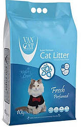 VANCAT наповнювач бентонітовий ВанКет, 10кг аромат ФРЕШ