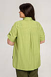 Блузка Ірина салатовий 50 (101393), фото 3