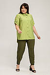 Блузка Ірина салатовий 50 (101393), фото 4