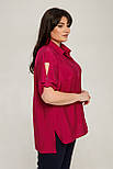 Блузка Ірина малина 50 (101391), фото 2