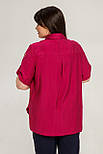 Блузка Ірина малина 50 (101391), фото 5