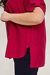 Блузка Ірина малина 50 (101391), фото 6