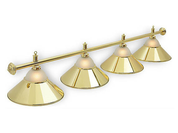 Світильник більядний Classic Gold 4 плафони, фото 1