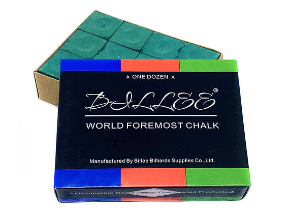 Мел Billee зелений 12 шт., фото 1