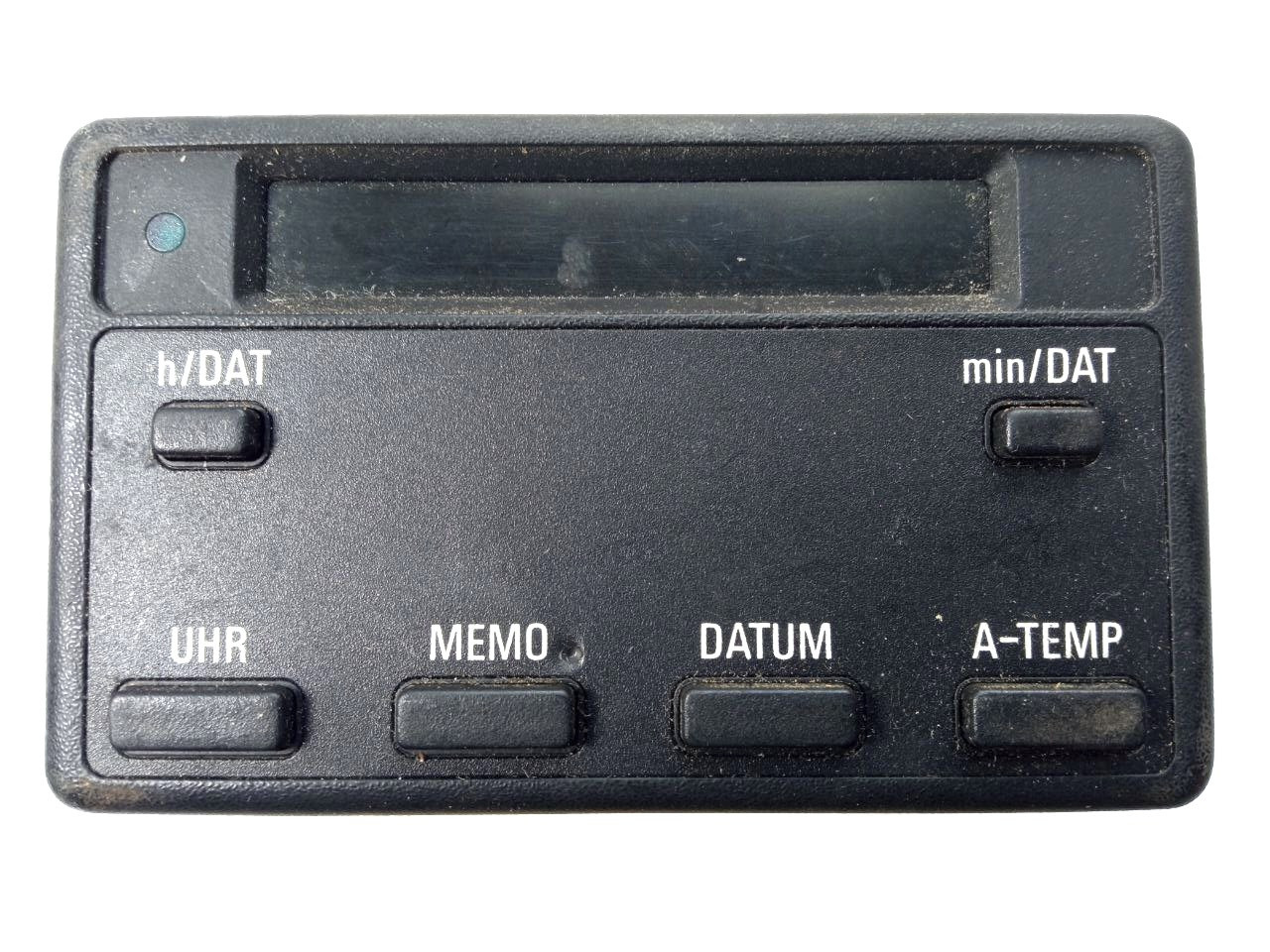 Годинник електронний/ бортовий комп'ютер термометр у торпедо салону BMW 5 E32 62.13 1374288 / 62131374288, фото 1