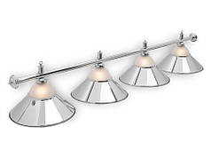 Світильник більядний Classic Silver 4 плафони