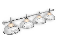 Світильник більядний Queen Silver 4 плафони