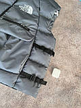 Чоловічий жилет The North Face M1359 сірий, фото 6