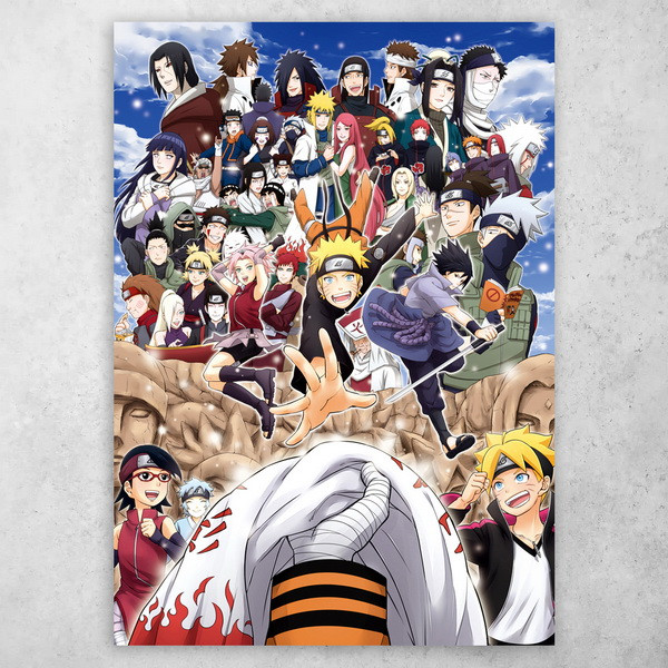 Аніме плакат постер "Наруто / Naruto" №2