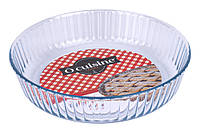 Pyrex форма круг, стекло 2,1л, 26 см (6 шт в ящ.)