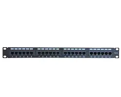 Патч-панель 19" Kingda KD-PP05-UTP-C5e-24P 24xRJ45/UTP/кат.5E/1U