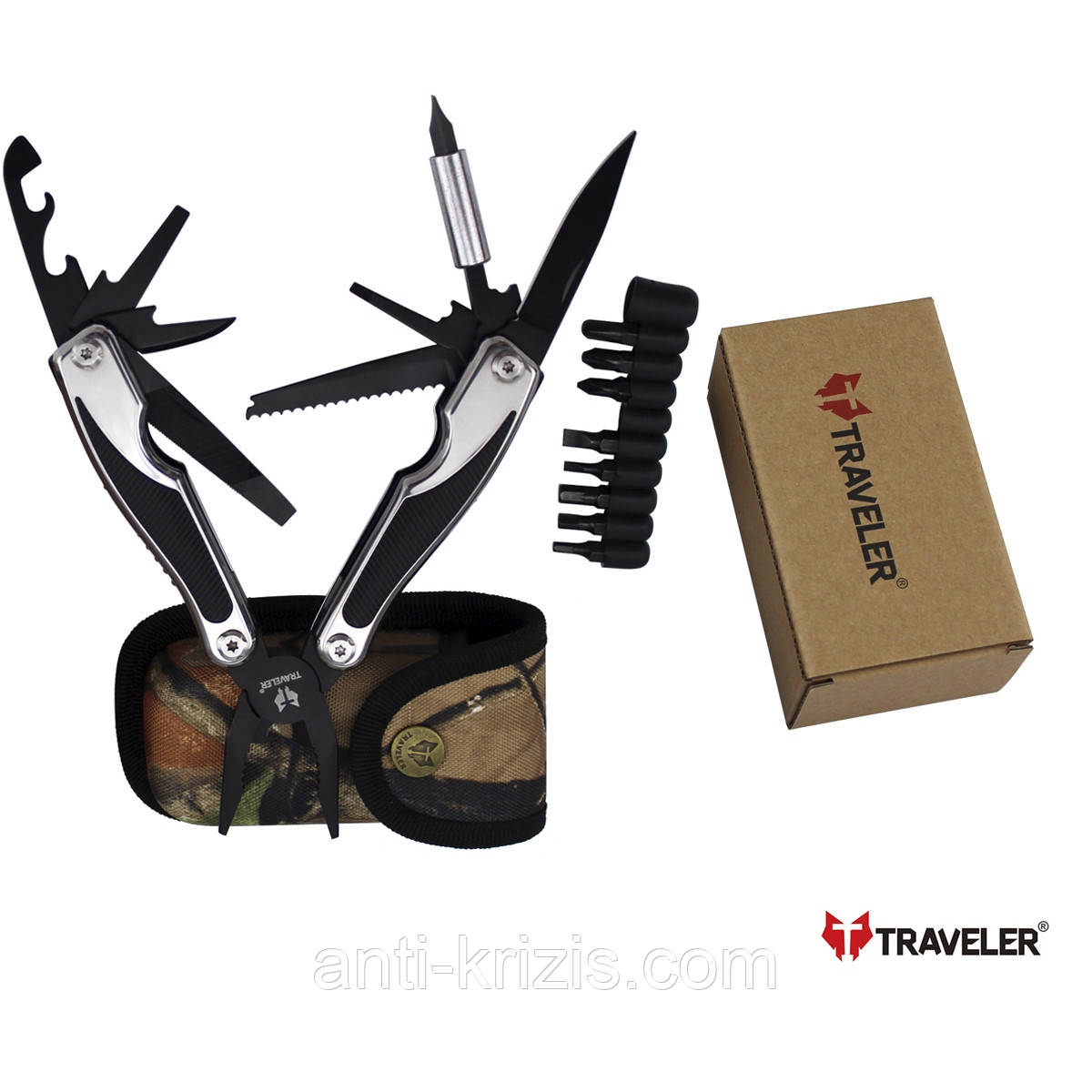 Мультиінструмент Traveler MT842BiFD-8G