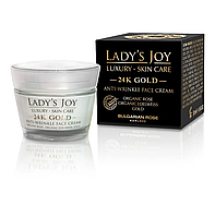 Крем проти зморшок біо Золото Lady's Joy Luxury 24К Gold