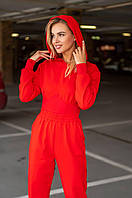 Женский прогулочный костюм красного цвета с корсетом, 2 цвета