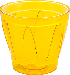 Кашпо для орхідей Аркада 16 см жовтий