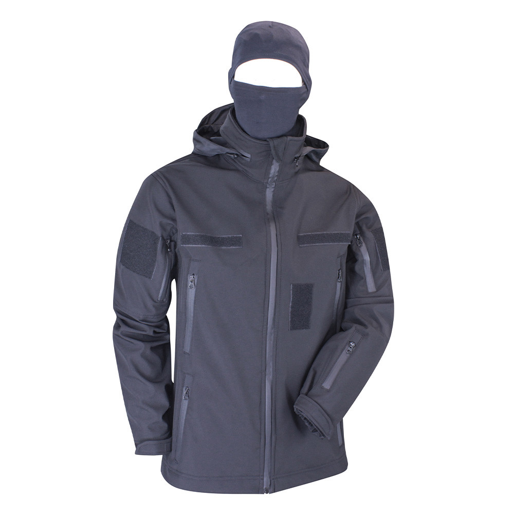 Мілітарка™ куртка SoftShell Juggernaut Casual чорна
