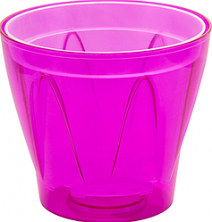 Кашпо для орхідей Аркада 16 см малиновий