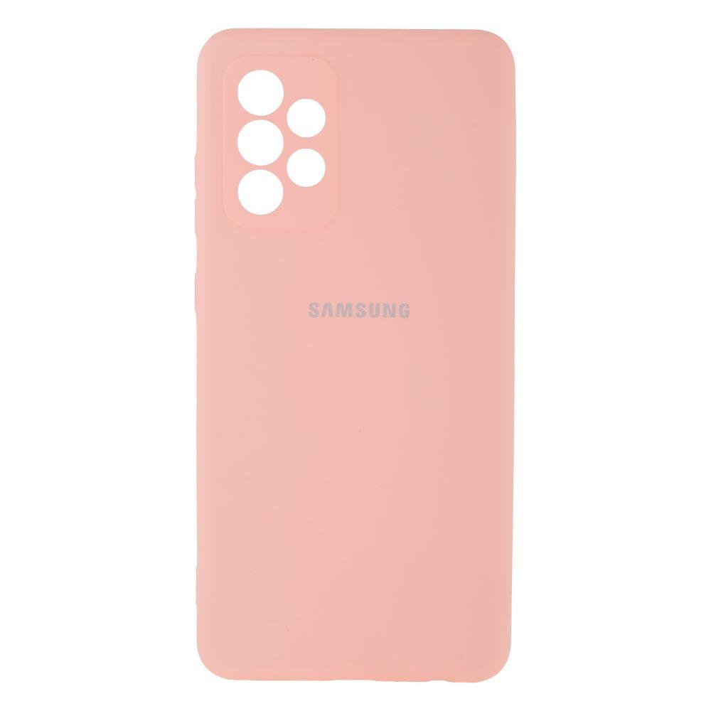 Чохол Silicone case для Samsung Premium A13 4G Pink Sand (18) пудра