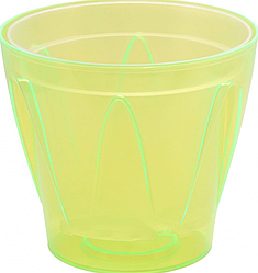 Кашпо для орхідей Аркада 16 см салатовий флуоресцентний