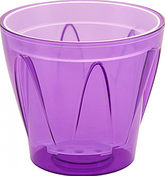 Кашпо для орхідей Аркада 16 см фіолетовий флуоресцентний