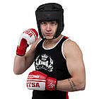 Рукавички боксерські MATSA MA-6571 6-12 унцій кольори в асортименті, фото 8