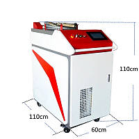 1000 / 1,0 кВт сварочный аппарат для нержавейки оптоволоконный лазерный лазерная сварка