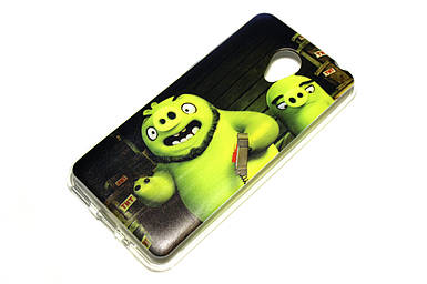 TPU чохол для Meizu M2 (M2 Mini) Король караамі