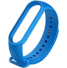 Браслет силіконовий для Mi Band 7 Blue