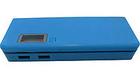 Корпус Power Bank на 5 Акб 18650 (з дисплеєм) Blue