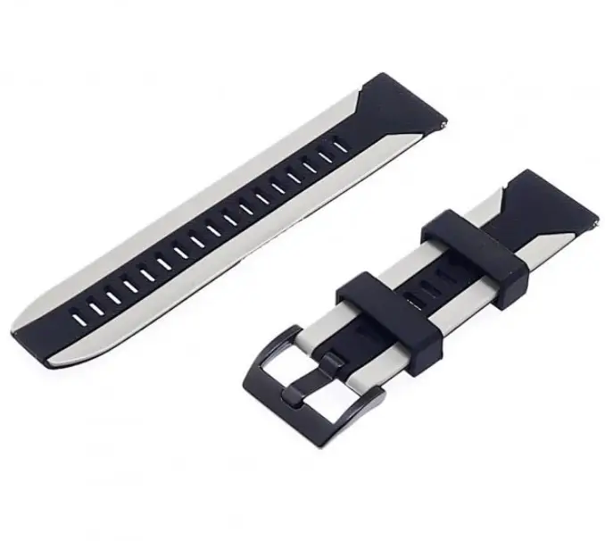 Ремінець ''Frontier'' Samsung S3/S4 22mm Black - White, фото 1