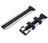 Ремінець ''Frontier'' Samsung S3/S4 22mm Black - White