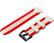 Ремінець ''Frontier'' Samsung S3/S4 22mm White / Red