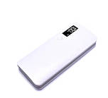Корпус для Power Bank на 5 Акб 18650 (з дисплеєм) White