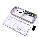 Корпус для Power Bank на 5 Акб 18650 (з дисплеєм) White, фото 2