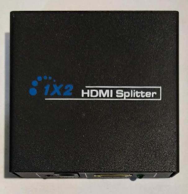 Сплітер HDMi splitter розгалужувач 1x2 порту Full 3D 4Kx2K