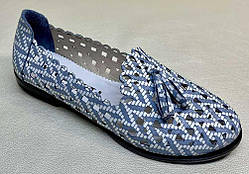 Балетки жіночі літні шкіряні від виробника модель ВЛ23-1833