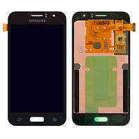 Дисплейный модуль (Lcd+Touchscreen) для Samsung J120H Galaxy J1 (2016) OLed черный