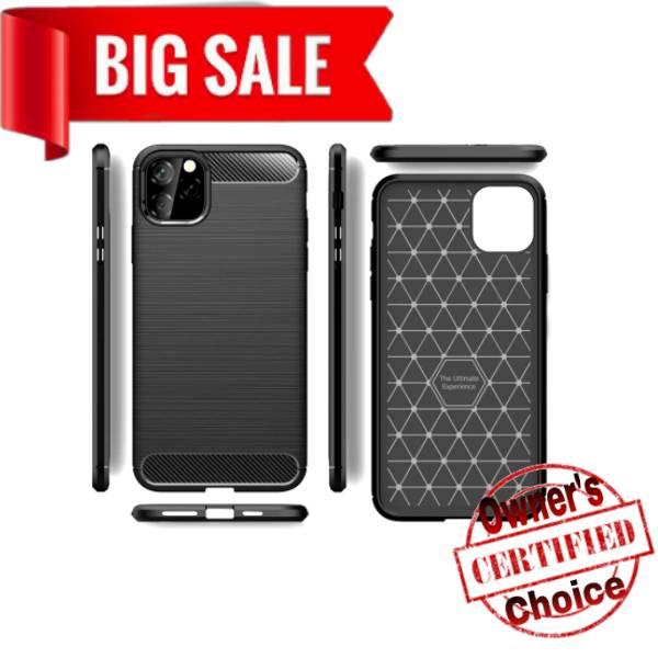 Силікон "Brushed" IPHONE 11 PRO MAX BLACK, фото 1