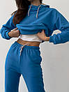 Спортивний жіночий костюм GB_style блакитний, фото 2