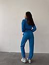 Спортивний жіночий костюм GB_style блакитний, фото 4