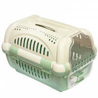 Переноска Georplast Rhino для котів і собак (квітка в асортименті) 51×34.5×33 см