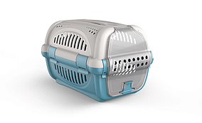 Переноска Georplast Rhino для котів і собак (квітка в асортименті) 51×34.5×33 см